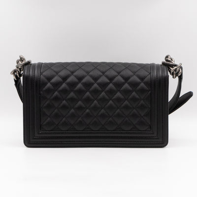 Boy Bag Medium Caviar Leather