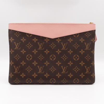 Daily Pouch Monogram Rose Poudre