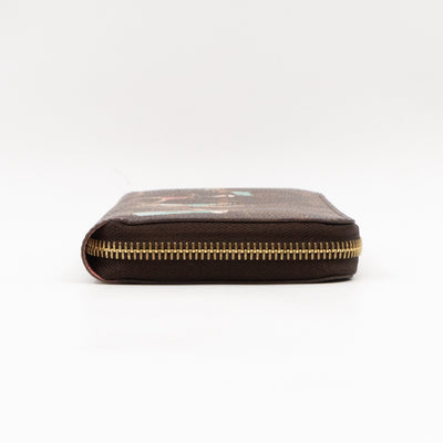 Zippy Wallet Monogram Illustre