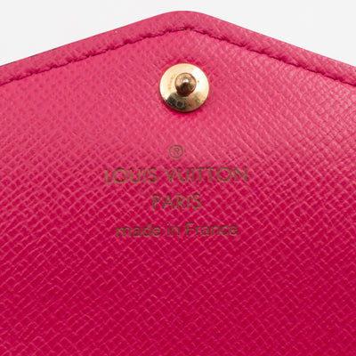 Sarah Wallet Monogram Love Lock