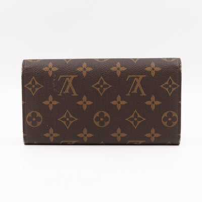 Sarah Wallet Monogram Love Lock