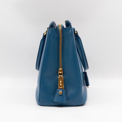 Parabole Tote Gobalt Blue Saffiano Lux Leather