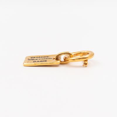 Vintage 31 Rue Cambon Brooch Pin Gold