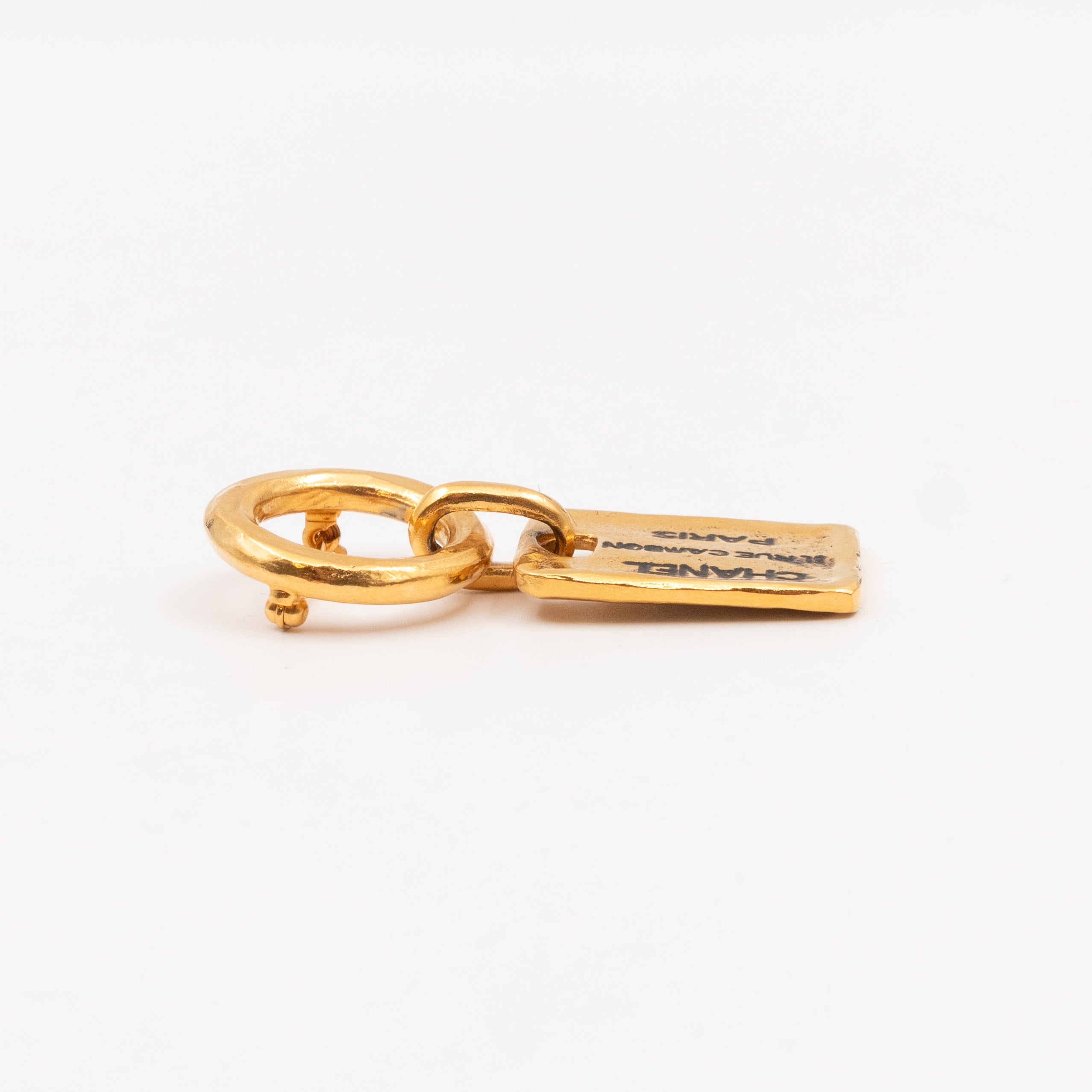 Vintage 31 Rue Cambon Brooch Pin Gold