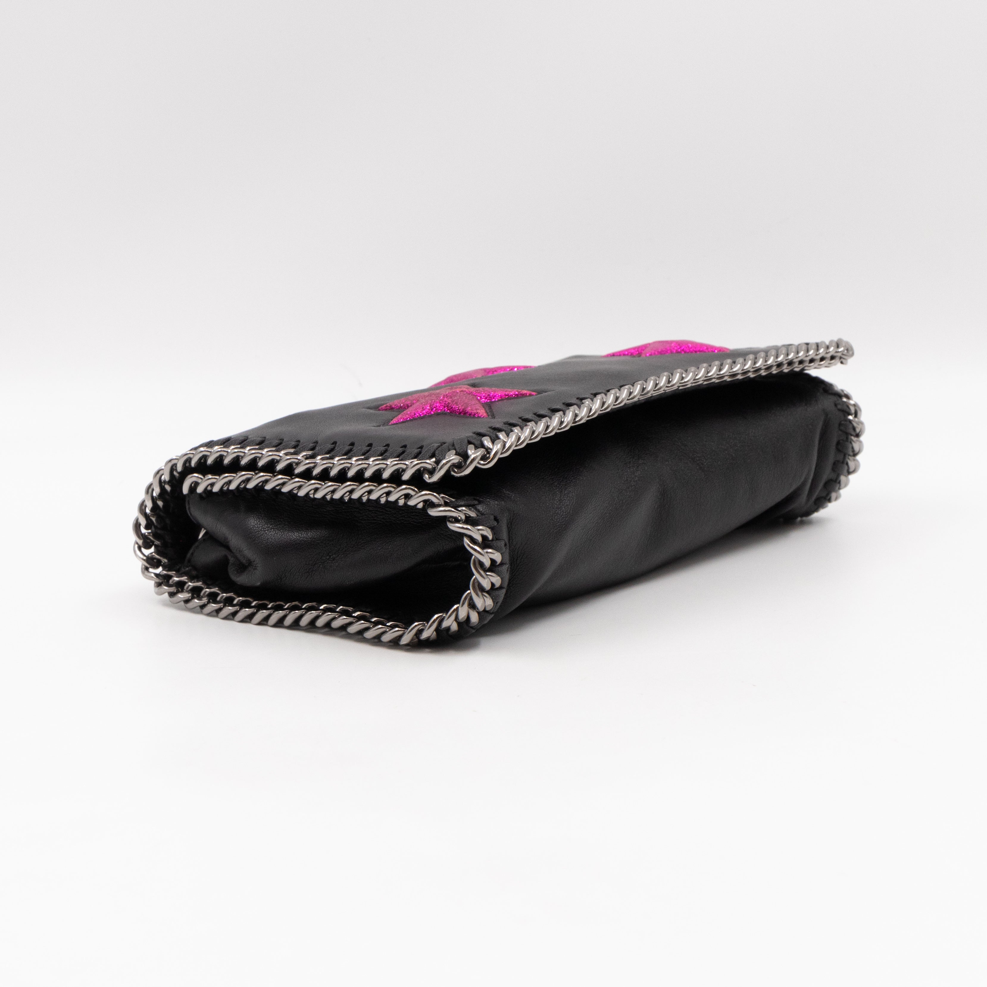 Falabella Small Crossbody Purple Stars Black