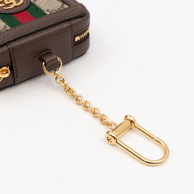 Keychain Case GG Supreme Brown