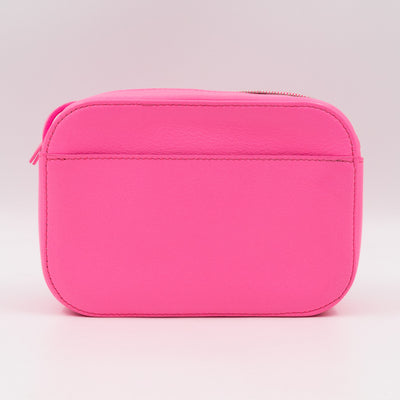 Everyday Camera Bag XS Neon Pink Leather