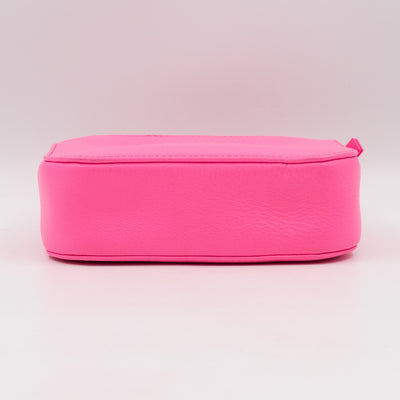 Everyday Camera Bag XS Neon Pink Leather
