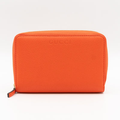 Zip Around Wallet Orange