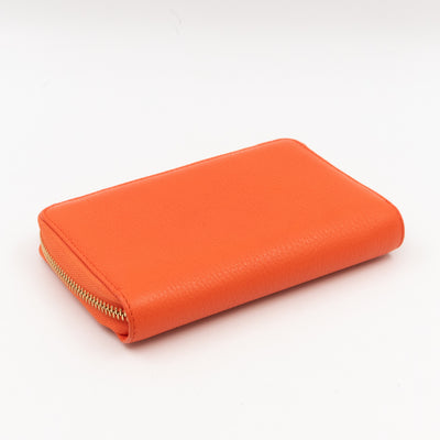Zip Around Wallet Orange