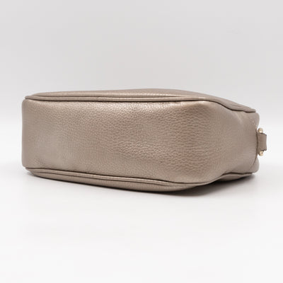 Disco Soho Champagne Metallic Leather