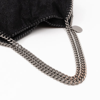 Falabella Tote Black Silver