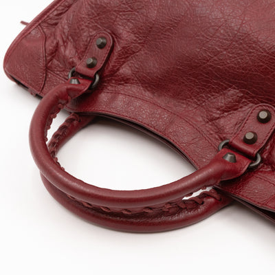 Classic City Burgundy Leather