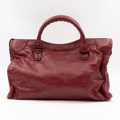 Classic City Burgundy Leather
