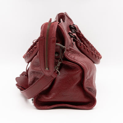 Classic City Burgundy Leather