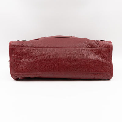 Classic City Burgundy Leather