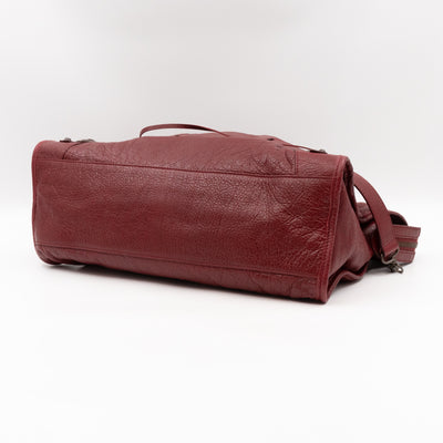 Classic City Burgundy Leather