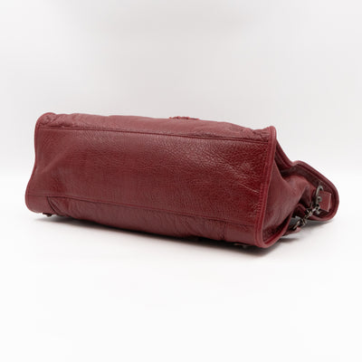 Classic City Burgundy Leather