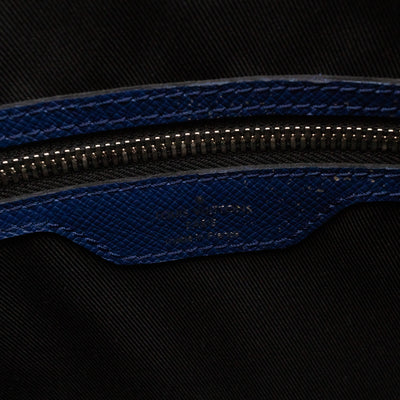 Keepall 50 Bandouliere Pacific Blue Taigarama Leather
