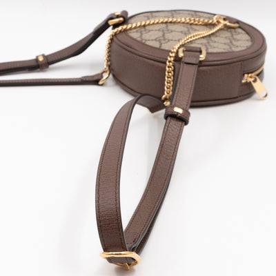 Ophidia Small Round Backpack GG Supreme