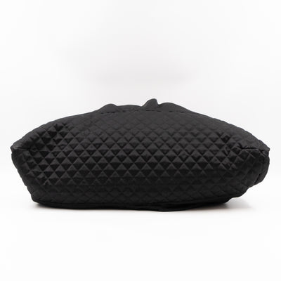 Melrose Cabas Black Satin