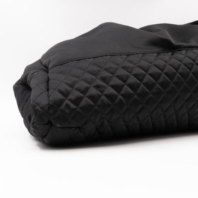 Melrose Cabas Black Satin