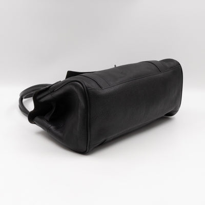 Bayswater East West Black Leather