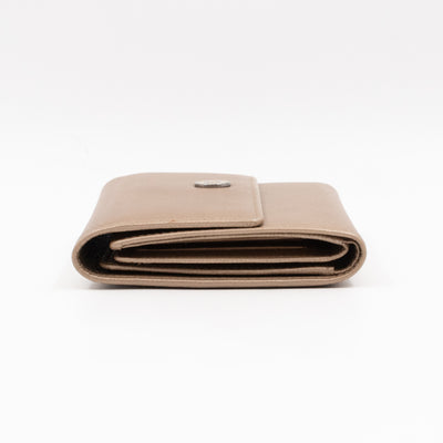 CC Trifold Wallet Champagne