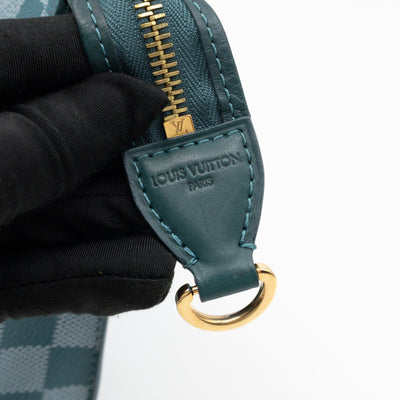 Modul Shoulder Bag Damier Couleurs Cyan