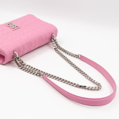 Small Quilted Lola Bag Light Pink Leather