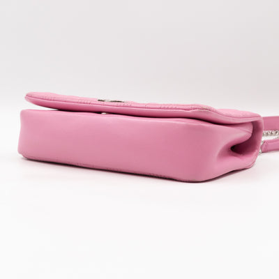 Small Quilted Lola Bag Light Pink Leather