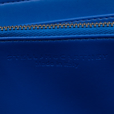 Falabella Zip Continental Wallet Blue