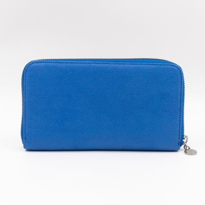 Falabella Zip Continental Wallet Blue