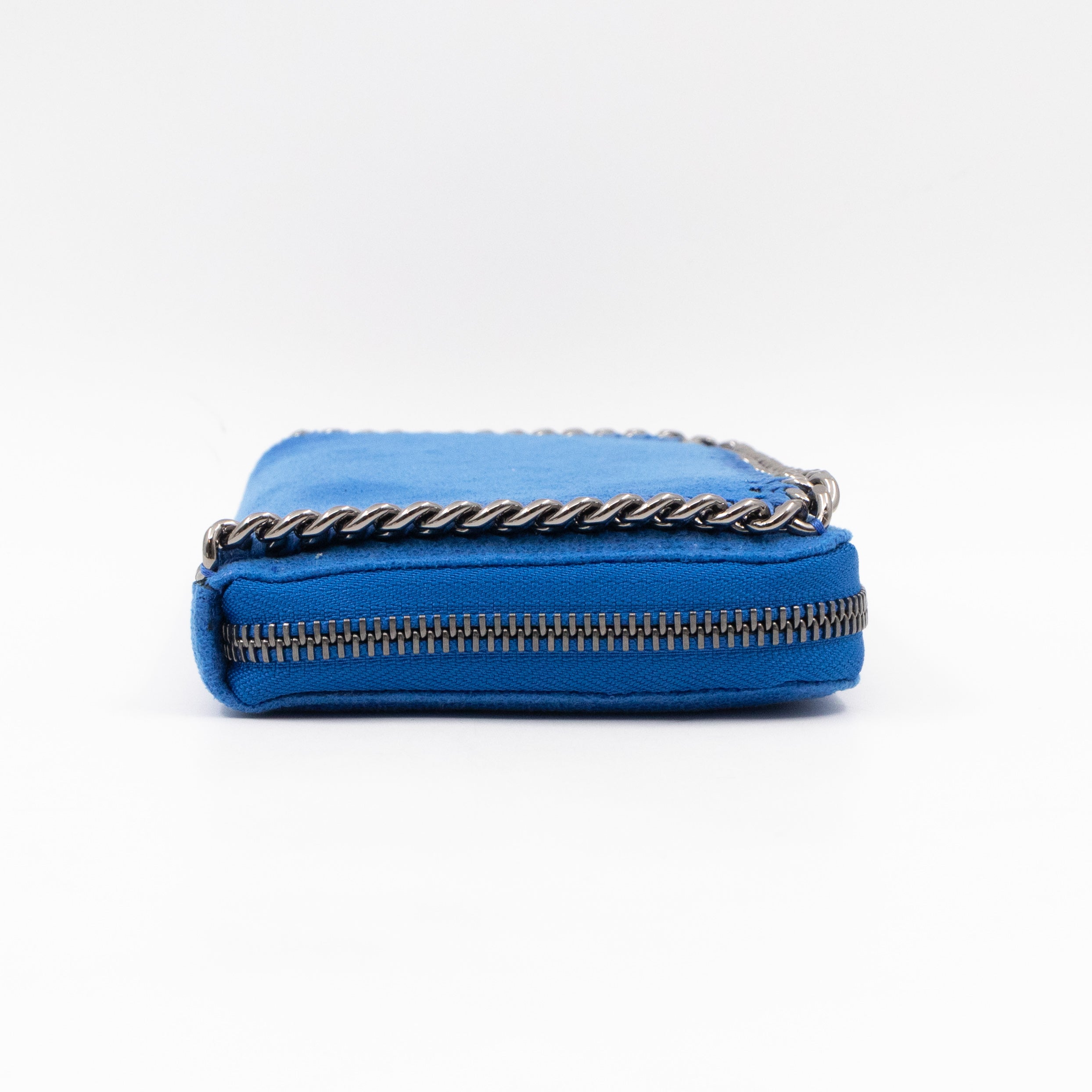 Falabella Zip Continental Wallet Blue