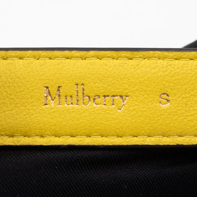Postman's Lock Design Bracelet Yellow Leather