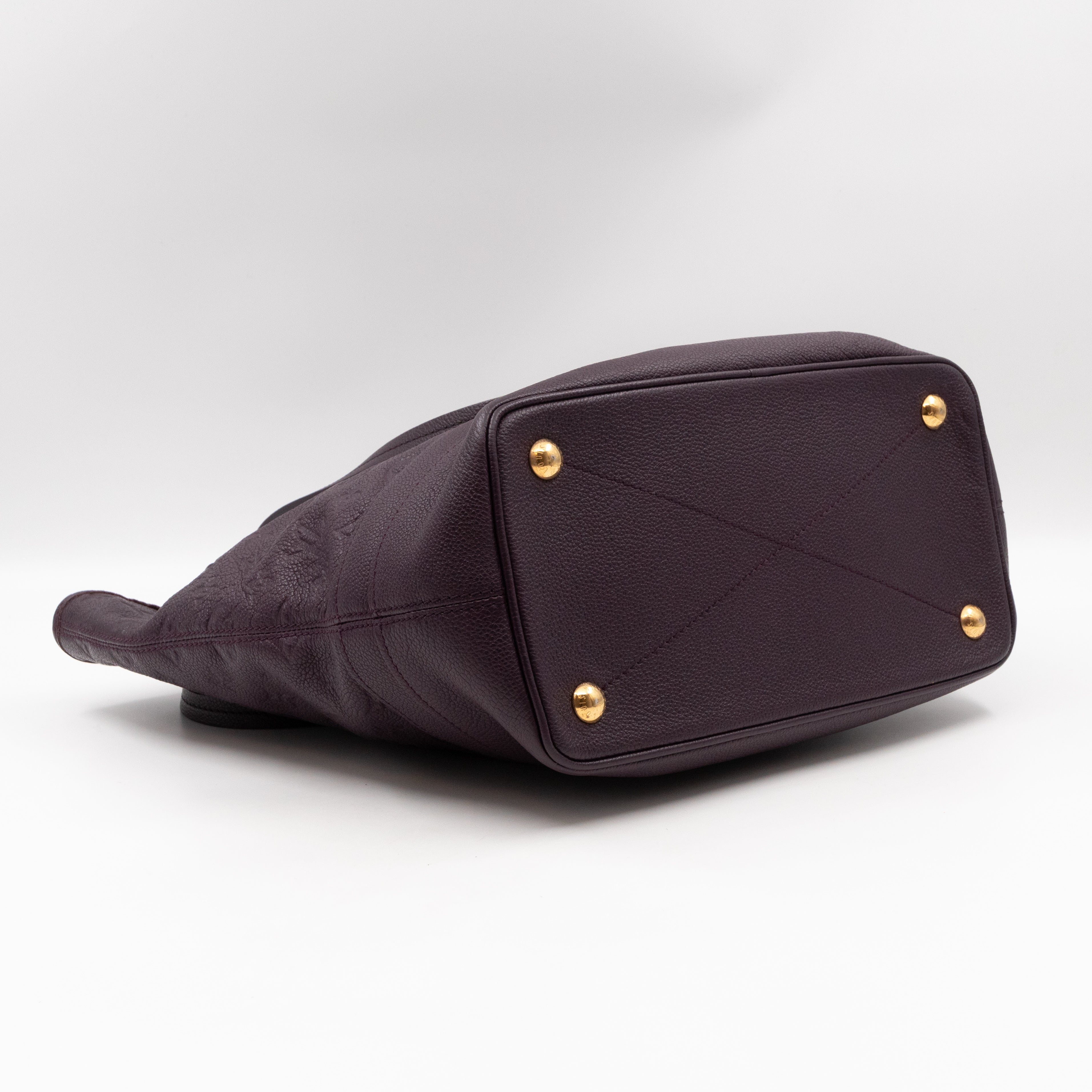 Citadine PM Monogram Empreinte Aurbergine