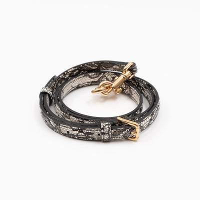Sicily Laced Embroidery Dauphine Leather