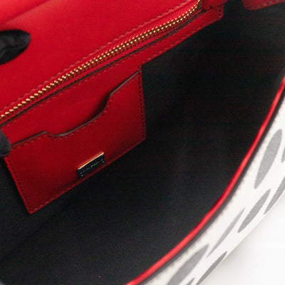 Sicily Laced Embroidery Dauphine Leather