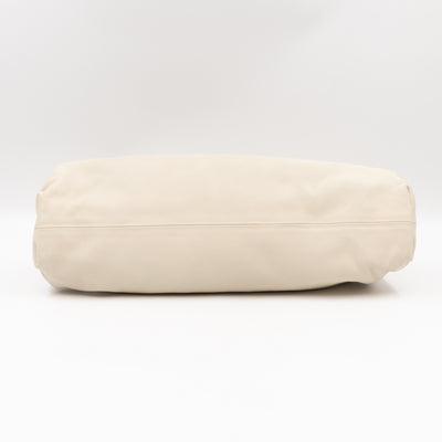 The Pouch Smooth Leather Cream Beige