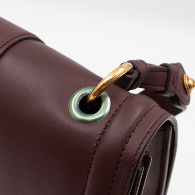 DG Amore Large Bag Burgundy Leather