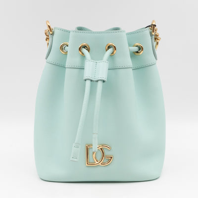DG Bucket Bag Millennials Light Blue Leather
