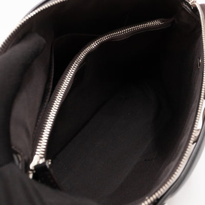 By The Way Medium Carbone Leather