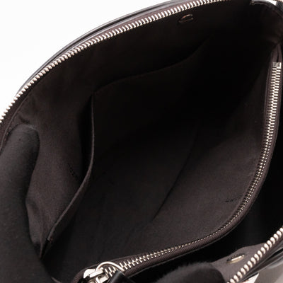 By The Way Medium Carbone Leather