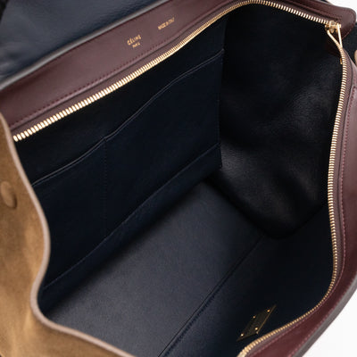 Trapeze Medium Tricolor Leather