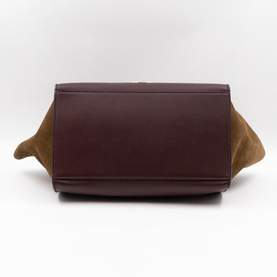 Trapeze Medium Tricolor Leather