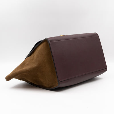 Trapeze Medium Tricolor Leather