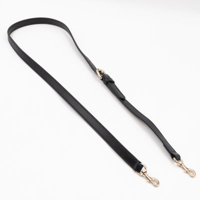 Dome Shoulder Bag Microguccissima Black Leather