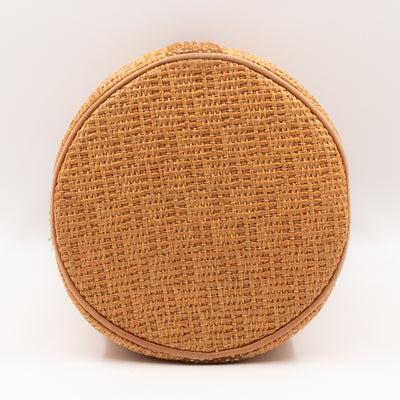 Saxo PM Tote Woven Straw