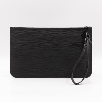 Neverfull Pochette Black Epi Leather
