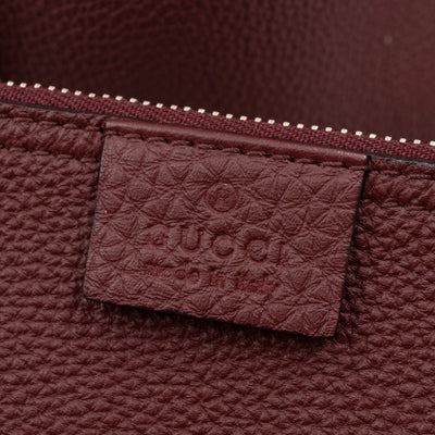 Jackie Large Hobo Bag Brown Leather
